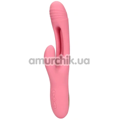 Вібратор Loveline Flapping G-Spot Rabbit Vibrator, рожевий - Фото №1