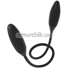 Подвійний вібратор Couples Choice Double Vibrator, чорний - Фото №1