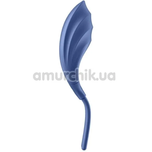 Виброкольцо Satisfyer Swordsman, синее