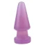 Анальная пробка Hi-Rubber Anal Delight Plug, фиолетовая - Фото №2