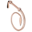Плеть Rosy Gold Nouveau Kinky Whip, золотая - Фото №2