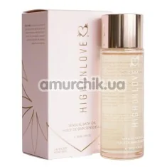 Масло для ванны HighOnLove Sensual Bath Oil Lavender Honeybee - лаванда и мед, 100 мл - Фото №1