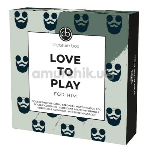 Набор секс-игрушек Pleasure Box Love To Play For Him