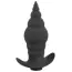 Анальна пробка з вібрацією Black Velvets RC Butt Plug, чорна - Фото №2