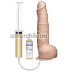 Фаллоимитатор с эякуляцией TitanMen Piss Off With Compatible Vac-U-Lock Suction Cup, телесный - Фото №1