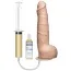 Фаллоимитатор с эякуляцией TitanMen Piss Off With Compatible Vac-U-Lock Suction Cup, телесный - Фото №1