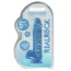 Фаллоимитатор Realrock Crystal Clear Dildo Realistic 6, голубой - Фото №6