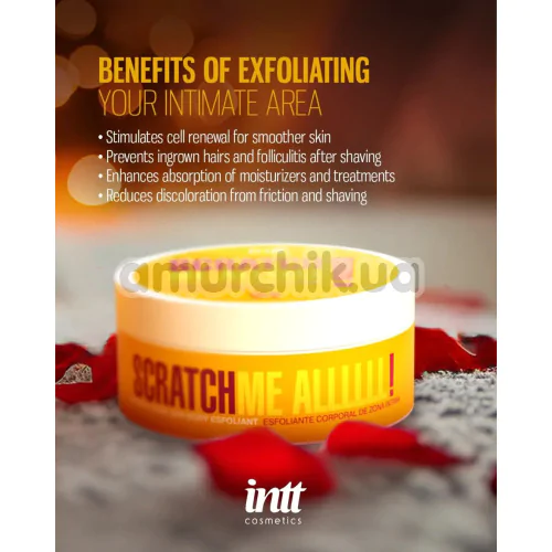 Скраб для інтимної гігієни Intt Scratch Me Allllll!, 100 мл