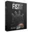 Перчатка для мастурбации Fist It Silicone Masturbation Glove - ребристая с пупырышками, черная - Фото №5