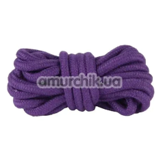 Мотузка Star Night Bondage  Rope, фіолетова - Фото №1