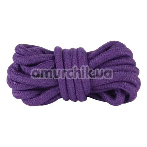 Мотузка Star Night Bondage  Rope, фіолетова - Фото №1