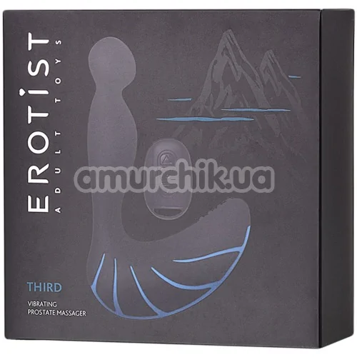 Вібростимулятор простати Erotist Third, чорний