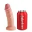 Фалоімітатор King Cock Plus 6 Dual Density Cock, тілесний - Фото №9