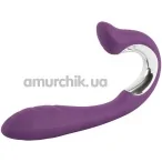 Вібратор кліторальний і точки G Javida Vibe with Clit Stimulator, фіолетовий - Фото №1