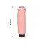 Вибратор Lady Finger Waterproof Jelly Vibe 14см телесный - Фото №2
