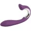 Вібратор кліторальний і точки G Javida Vibe with Clit Stimulator, фіолетовий - Фото №1