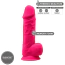 Фалоімітатор Silexd Premium Silicone Dildo Model 4 Size 8.5, рожевий - Фото №2