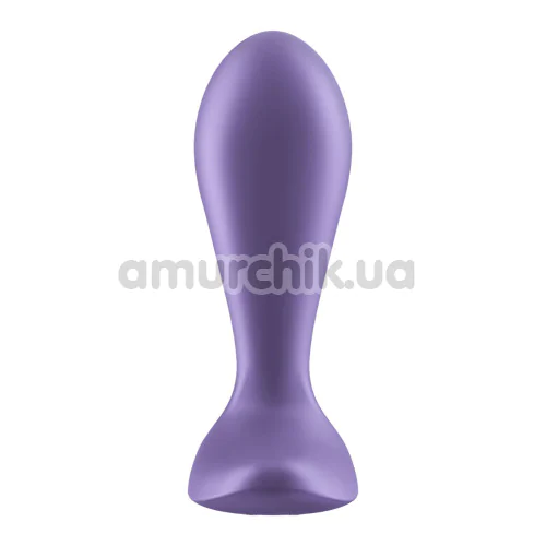 Анальная пробка с вибрацией Satisfyer Intensity Plug, фиолетовая