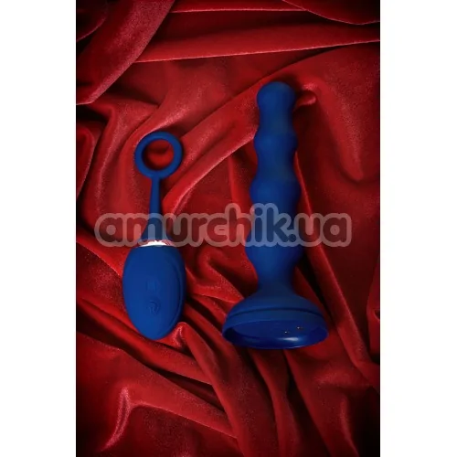 Анальна пробка з вібраціею O’Play Prime Anal Plug 221003, синя
