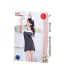 Костюм зайчика Body Pleasure Bunny TL79, черный: пеньюар + ушки + манжеты + ошейник - Фото №2