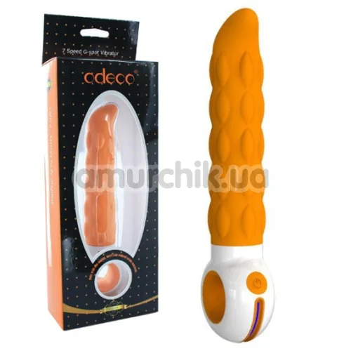 Вібратор для точки G Odeco O-Zone Delight Orange, помаранчевий