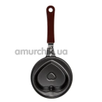 Пательня Frying Pan Heart Shape, чорна - Фото №1