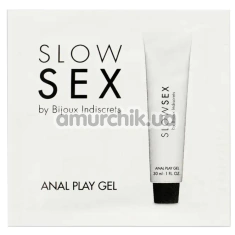 Анальний лубрикант Bijoux Indiscrets Slow Sex Anal Play Gel, 2 мл - Фото №1