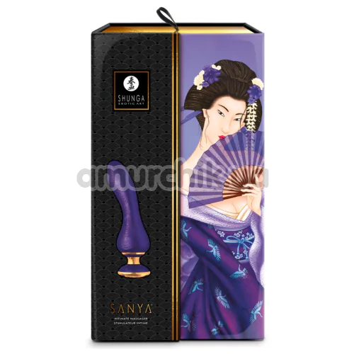 Вибратор для точки G Shunga Sanya, фиолетовый