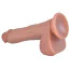 Фалоімітатор Natural Play Silicone Dildo D5, тілесний - Фото №5