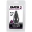 Анальна пробка Black Velvets Heavy Plug Large, чорна - Фото №6