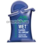 Лубрикант Wet Flavored Wild Blueberry 10 ml - Фото №1