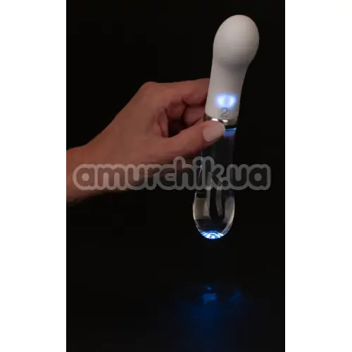 Вібратор для точки G Liaison G-Spot LED Vibrator, білий