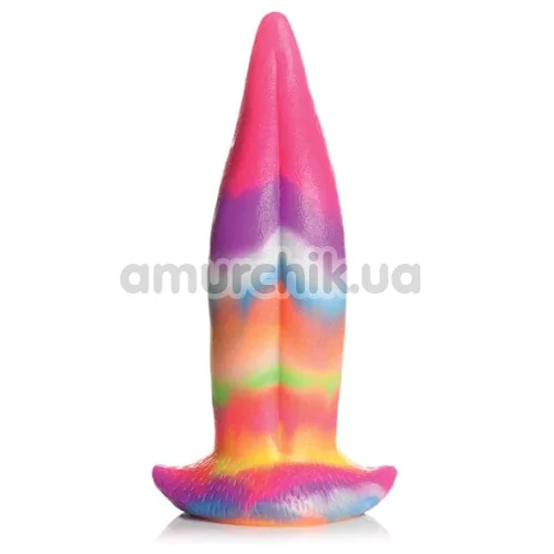 Фаллоимитатор Creature Cocks Unicorn Kiss Glow-In-The-Dark, разноцветный