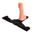 Страпон Ultra Passionate Harness Sensual Comfort Strap-On, телесный - Фото №3