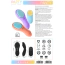 Клиторальный вибратор Party Color Toys Lila, фиолетовый - Фото №12