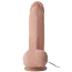 Вибратор Mister Dixx Dual Density Vibrating Daring Duke 7.1, телесный - Фото №8