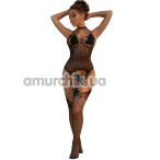Комбінезон Star Night Open Triangle Net Bodystocking, чорний - Фото №1