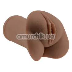 Искусственная вагина Selopa Pocket Pleaser, светло-коричневая - Фото №1