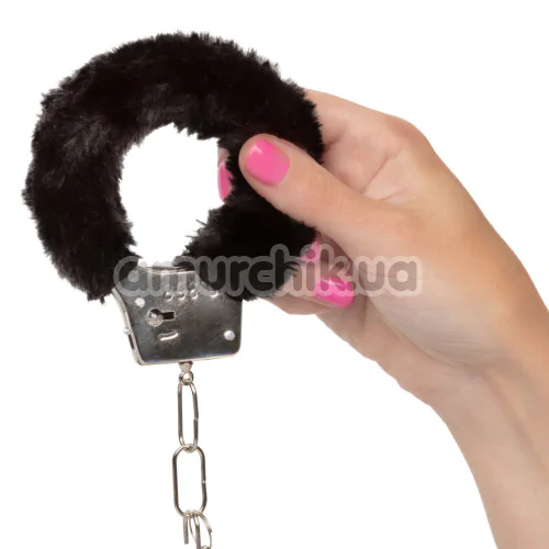 Наручники Playful Furry Cuffs, чорні