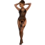 Комбинезон Star Night Open Triangle Net Bodystocking, черный - Фото №1