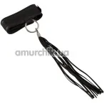 Нашийник з флогером Bad Kitty Naughty Toys Collar With Flogger, чорний - Фото №1