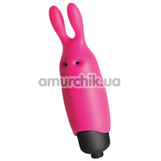 Клиторальный вибратор Crushious O-Pet Pocket Vibe Bunny, розовый - Фото №1