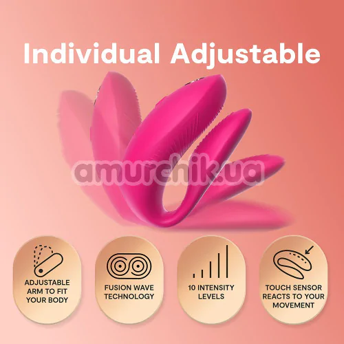 Вибратор We-Vibe Chorus Pro (ви вайб хорус про розовый)