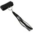 Нашийник з флогером Bad Kitty Naughty Toys Collar With Flogger, чорний - Фото №1