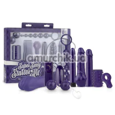 Набір секс-іграшок Loveboxxx Super Sexy Starter Kit, фіолетовий - Фото №1