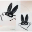 Маска зайчика Roomfun Rabbit Mask, черная - Фото №3