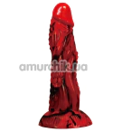 Фалоімітатор Power Monsters Minotaur, червоно-чорний - Фото №1