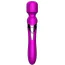 Універсальний вібромасажер Foxshow Silicone Dual Massager, фіолетовий - Фото №1