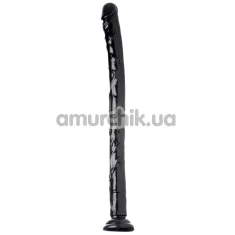 Анальна пробка Hosed Extreme Silicone Bulk Hose 19, чорна - Фото №1