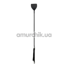 Стек Easy Toys Fetish Collection Crop Whip, чорний - Фото №1